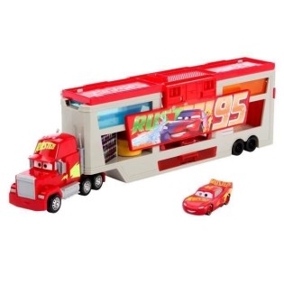 Disney Pixar Cars - Coffret Mack Color Changer Atelier de Peinture Itinérant - Camion Petites Voitures - 4 Ans Et +