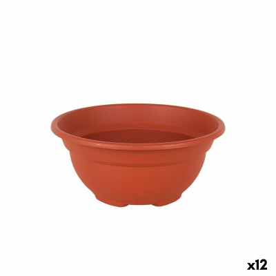 Pot Dem Greentime Ronde Bol Marron ø 20 x 9 cm (12 Unités)