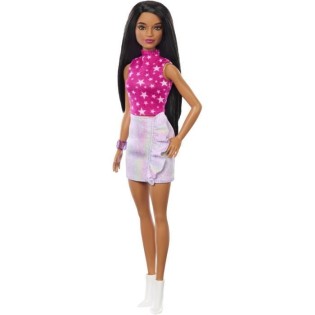 FASHIONISTA TOP ETOILES - BARBIE - HRH13 - POUPEE MANNEQUIN BARBIE