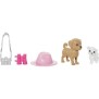 Barbie - Coffret Poupées Stacie et Barbie avec 2 chiots et accessoires