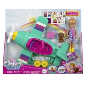 Barbie - Chelsea Can Be... - Avion et poupée - Coffret avec accessoires