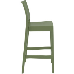 Tabouret de bar Maya olive