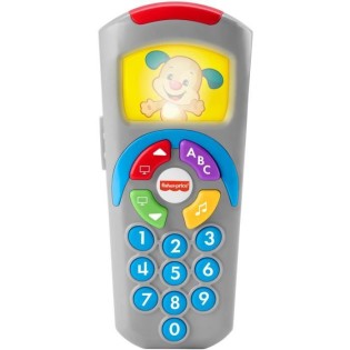 Fisher-Price - La Télécommande de Puppy - Jouet d'éveil musical pour bébés