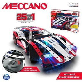 MECCANO - Supercar 25 modeles motorisés