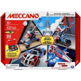 SPIN MASTER MALLETTE DE CONSTRUCTION Meccano