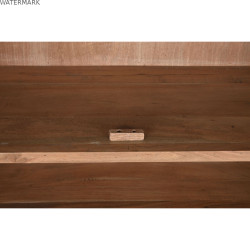 Présentoir Home ESPRIT Verre Acacia 118 x 45 x 194 cm