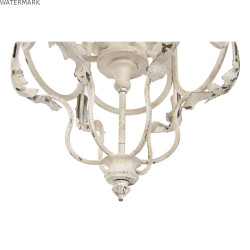 Suspension Home ESPRIT Blanc Métal 39 x 34 x 75 cm