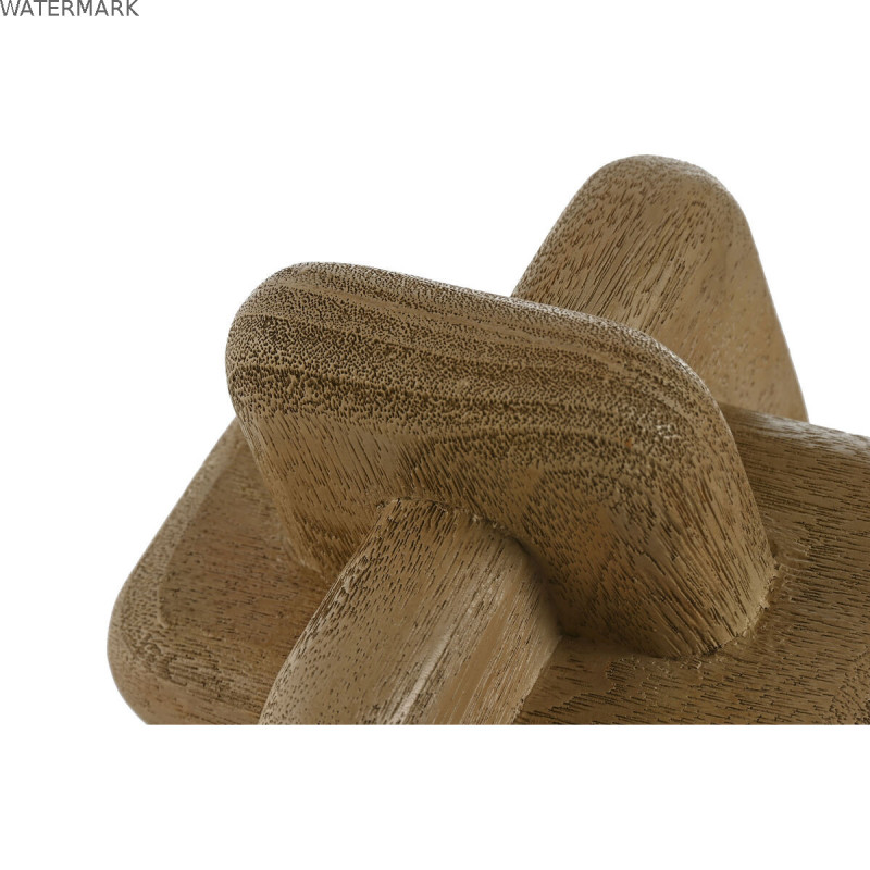 Figurine Décorative Home ESPRIT Marron Nœud 14 x 14 x 14 cm