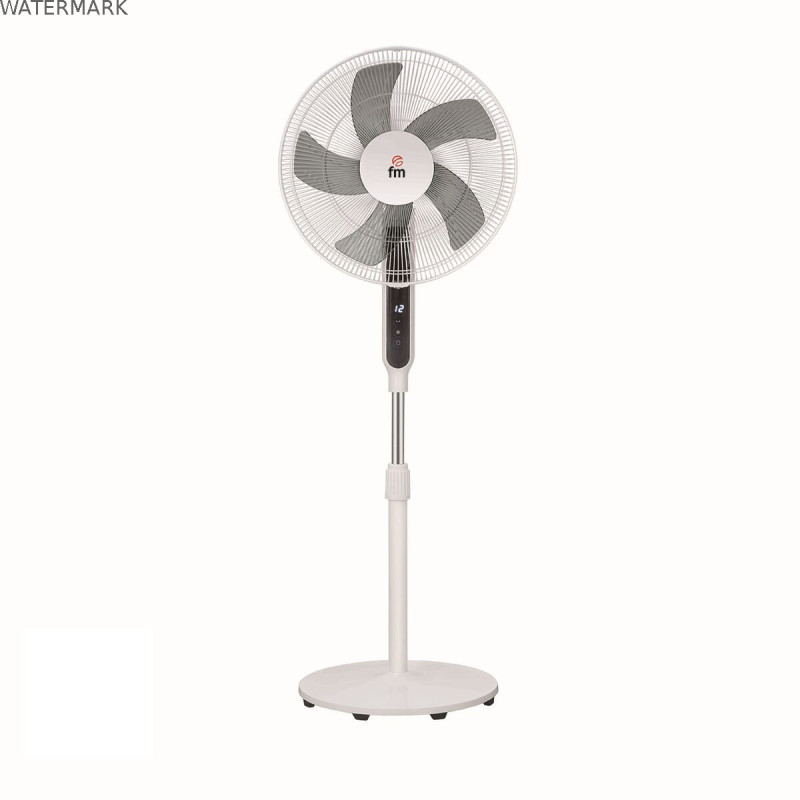 Ventilateur sur Pied Grupo FM IP40DC Blanc 30 W