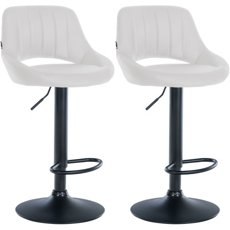 2er Set Barhocker Milet Kunstleder B