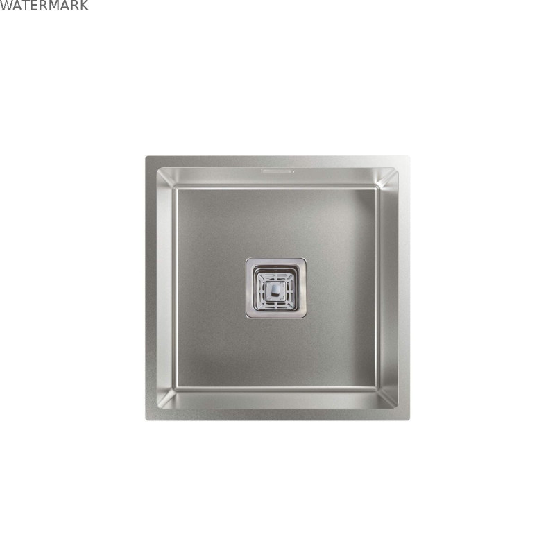 Évier simple Cata CB4040R10 Acier