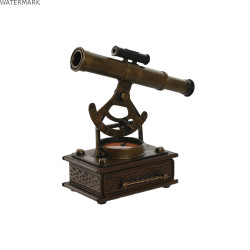Figurine Décorative Home ESPRIT Marron Bronze Vintage 21,5 x 11 x 22,5 cm