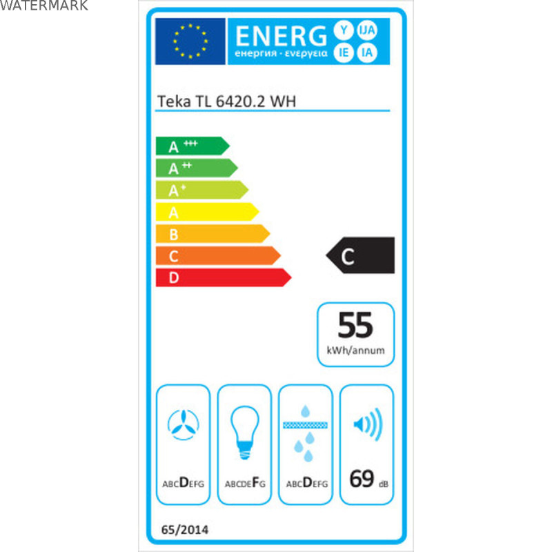 Hotte standard Teka TL6420.2WH Blanc