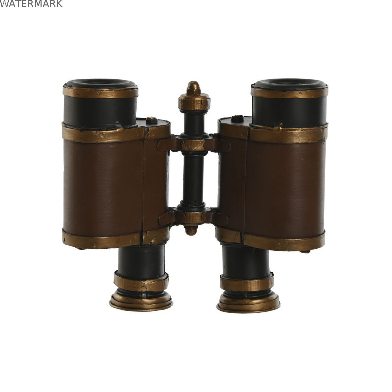 Figurine Décorative Home ESPRIT Marron Bronze Jumelles Vintage 17,5 x 16 x 7 cm