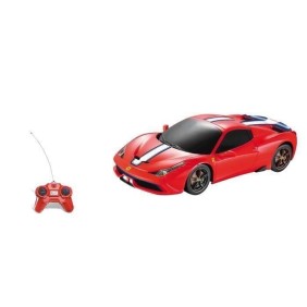 Voiture télécommandée Ferrari Italia Spec - MONDO Motors - Echelle 1:24 - Rouge - Pour enfants a partir de 3 ans