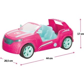 Véhicule télécommandé Barbie Cruiser SUV 44cm - Sons et lumieres - MONDO MOTORS