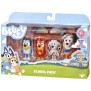 Figurines Les Copains d'école de Bluey - MOOSE TOYS - Set de 4 - Pour Enfant de 3 ans et plus