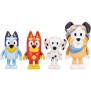 Figurines Les Copains d'école de Bluey - MOOSE TOYS - Set de 4 - Pour Enfant de 3 ans et plus