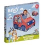 Tente de jeu pop-up Bluey - Le 4x4 de la famille Heeler - Fenetres et porte pour jouer a cache-cache