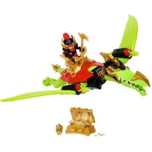 Playset Ptérodactyle - MOOSE TOYS - Trésor X - Dinosaure de combat - Figurine 23 cm