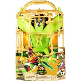 Playset Ptérodactyle - MOOSE TOYS - Trésor X - Dinosaure de combat - Figurine 23 cm