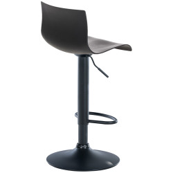 Taburete de bar Hover Negro,Metal negro mate