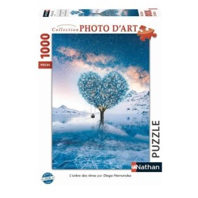 Puzzle 1000 pieces - L'arbre des reves - Diego Hernandez - Adultes et enfants des 14 ans - Collection Photo d'Art - 87283 - Nath