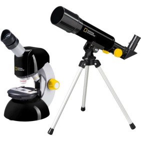 Kit télescope + microscope enfant - National Geographic