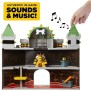 Playset Château de Bowser - JAKKS PACIFIC - Super Mario - Figurine de Bowser - Effets sonores - Mécanismes fonctionnels