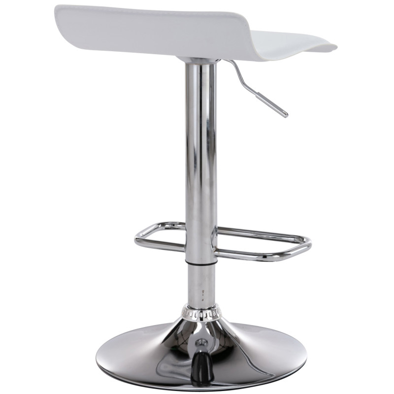 Lot de 2 tabourets de bar Dyn blanc