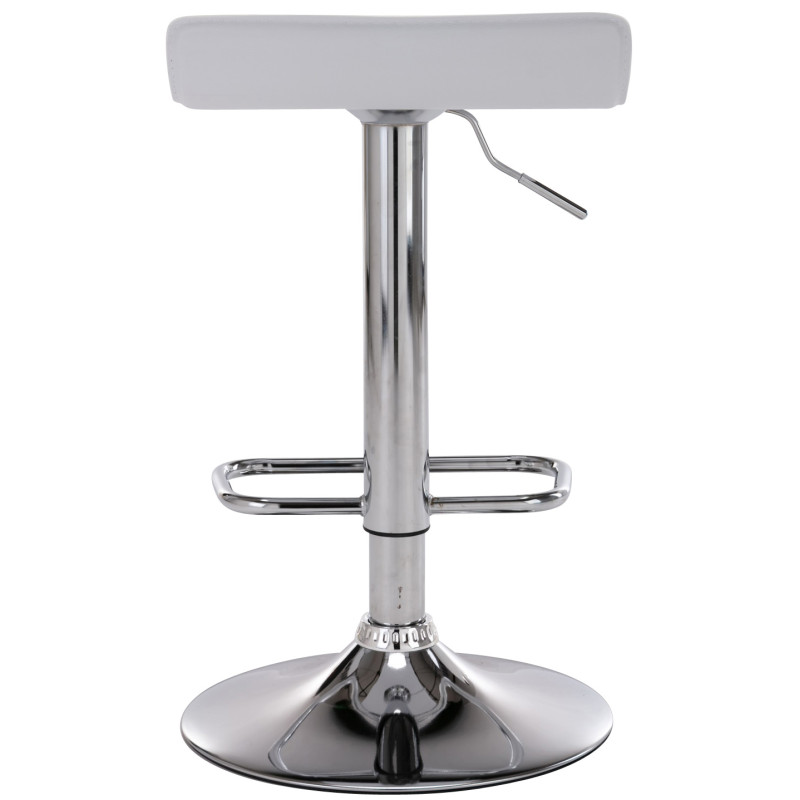 Lot de 2 tabourets de bar Dyn blanc