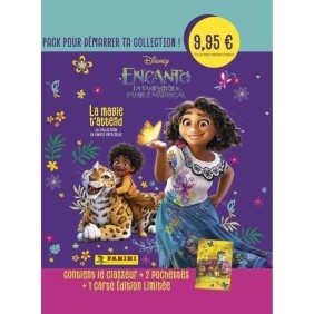 Encanto Trading Cards - Pack Starter Collection - Modele Encanto TC - 189 cartes dont 90 spéciales avec effet