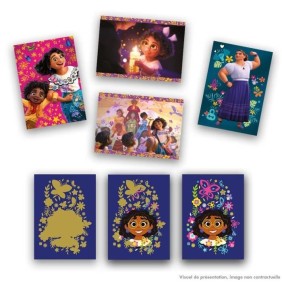 Encanto Trading Cards - Pack Starter Collection - Modele Encanto TC - 189 cartes dont 90 spéciales avec effet