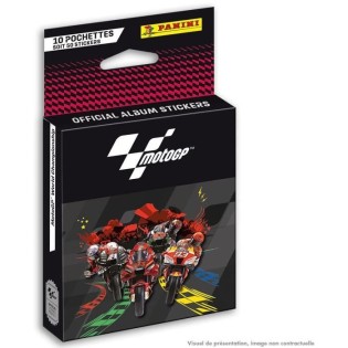 Stickers Moto GP - Collection Panini - Blister 10 pochettes