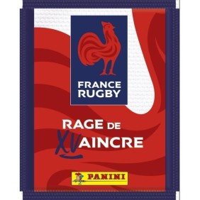 Boite de 36 pochettes de stickers et cartes RUGBY EDF - PANINI