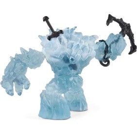 Monstre de Glace Mythique - Monstre avec Arme, Figurine d'Action schlecih Tres Durable, Pour Garçons et Filles des 7 ans - schle