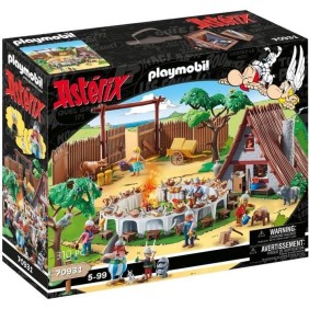 PLAYMOBIL - 70931 - Astérix : Le banquet du village