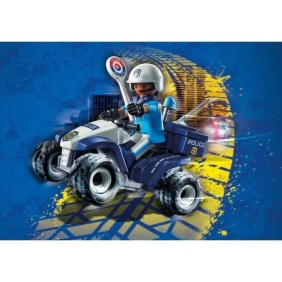 PLAYMOBIL - 71092 - Policier et quad