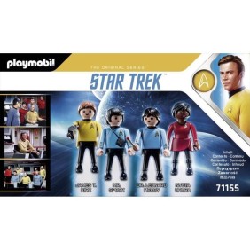 PLAYMOBIL - 71155 - Equipe Star Trek - Figurines et accessoires pour les fans de la série