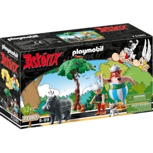 PLAYMOBIL - 71160 - Astérix : La chasse au sanglier