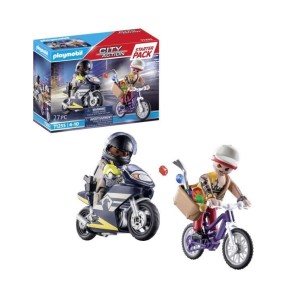 PLAYMOBIL - 71255 - City Action - Starter Pack Agent et voleur