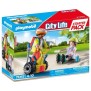 PLAYMOBIL - 71257 - City Action Les Secouristes - Starter Pack - Secouriste avec gyropode