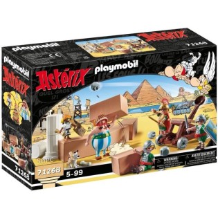 PLAYMOBIL - 71268 - Astérix : Numerobis et la bataille du Palais - Siege des Romains - 56 pieces - Multicolore