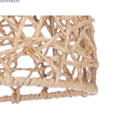 Suspension Naturel Rotin conique 25 x 21 x 25 cm (2 Unités)