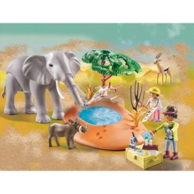 PLAYMOBIL - 71294 - Wiltopia - Explorateurs avec animaux de la savane