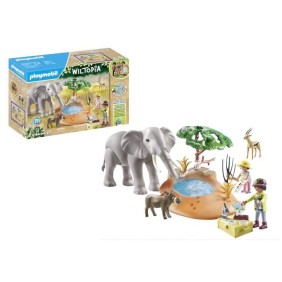 PLAYMOBIL - 71294 - Wiltopia - Explorateurs avec animaux de la savane