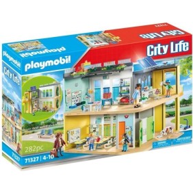 PLAYMOBIL 71327 Ecole aménagée, City Life, L'école, 282 pieces, Mixte, Pour enfant des 4 ans