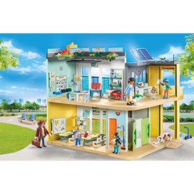 PLAYMOBIL 71327 Ecole aménagée, City Life, L'école, 282 pieces, Mixte, Pour enfant des 4 ans