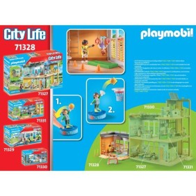 PLAYMOBIL 71328 Salle de sport- City Life - L'école - Aimer apprendre Univers scolaire