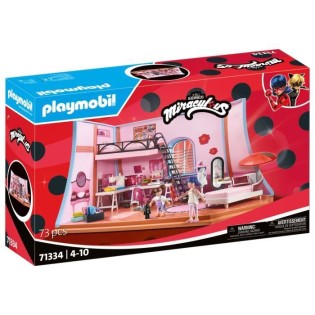 PLAYMOBIL 71334 Miraculous : Chambre de Marinette